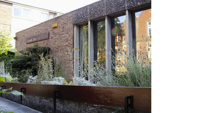 Front of the Friends Meeting House Nottingham