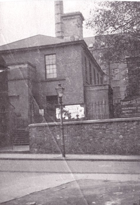 1847 Friar Lane meeting house 1