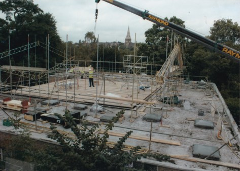 1961 Clarendon Street meeting house 7 New roof 2