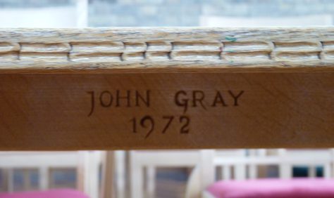 Meeting House table by John Gray